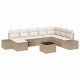 Sonata H Градински Софа Комплект 9 pcs 319 x 209 x 85 см Полиратан