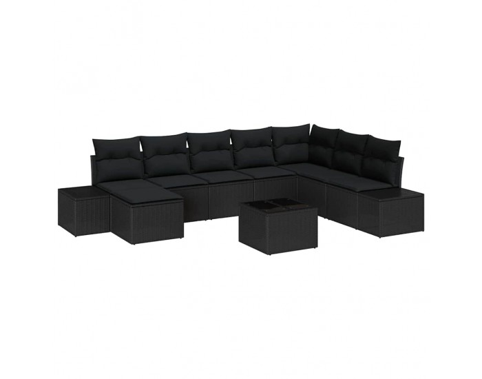 Sonata H Градински Софа Комплект 9 pcs 319 x 209 x 85 см Полиратан