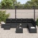 Sonata H Градински Софа Комплект 9 pcs 319 x 209 x 85 см Полиратан