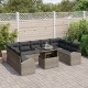 Sonata H Градински Софа Комплект 10 pcs Сив 100 x 55 x 73 см