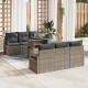 Sonata H Градински Софа Комплект 7 pcs Сив 100 x 55 x 73 см