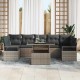 Sonata H Градински Софа Комплект 8 pcs Сив 100 x 55 x 73 см