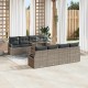 Sonata H Градински Софа Комплект 7 pcs Сив 100 x 55 x 73 см