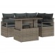 Sonata H Градински Софа Комплект 5 pcs Сив 100 x 55 x 73 см