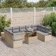 Sonata H Градински Софа Комплект 10 pcs бежово и светлосиво
