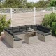 Sonata H Градински Софа Комплект 10 pcs Светлосиво 100 x 55 x 73 см