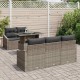 Sonata H Градински Софа Комплект 6 pcs Сив 100 x 55 x 73 см