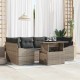 Sonata H Градински Софа Комплект 7 pcs Сив 100 x 55 x 73 см