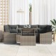 Sonata H Градински Софа Комплект 7 pcs Сив 100 x 55 x 73 см