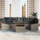 Sonata H Градински Софа Комплект 8 pcs Сив 100 x 55 x 73 см