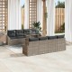 Sonata H Градински Софа Комплект 7 pcs Сив 100 x 55 x 73 см