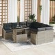 Sonata H Градински Софа Комплект 9 pcs Светлосиво 100 x 55 x 73 см