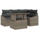 Sonata H Градински Софа Комплект 5 pcs Сив 100 x 55 x 73 см
