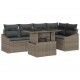 Sonata H Градински Софа Комплект 6 pcs Сив 100 x 55 x 73 см