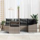 Sonata H Градински Софа Комплект 6 pcs Сив 100 x 55 x 73 см