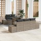 Sonata H Градински Софа Комплект 6 pcs Сив 100 x 55 x 73 см