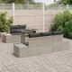 Sonata H Градински Софа Комплект 6 pcs Светлосиво 100 x 55 x 73 см