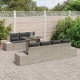 Sonata H Градински Софа Комплект 8 pcs Светлосиво 100 х 55 х 73 см