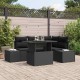 Sonata H Градински Софа Комплект 5 pcs Черно 100 x 55 x 73 см