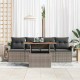 Sonata H Градински Софа Комплект 5 pcs Сив 100 x 55 x 73 см