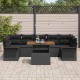 Sonata H Градински Софа Комплект 8 pcs Черно 100 x 55 x 73 см