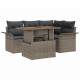 Sonata H Градински Софа Комплект 5 pcs Сив 100 x 55 x 73 см