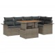 Sonata H Градински Софа Комплект 6 pcs Сив 100 x 55 x 73 см