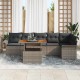 Sonata H Градински Софа Комплект 7 pcs Сив 100 x 55 x 73 см
