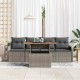 Sonata H Градински Софа Комплект 5 pcs Сив 100 x 55 x 73 см