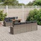 Sonata H Градински Софа Комплект 8 pcs Сив 100 x 55 x 73 см