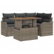 Sonata H Градински Софа Комплект 5 pcs Сив 100 x 55 x 73 см