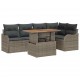 Sonata H Градински Софа Комплект 6 pcs Сив 100 x 55 x 73 см