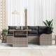 Sonata H Градински Софа Комплект 6 pcs Сив 100 x 55 x 73 см