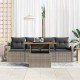 Sonata H Градински Софа Комплект 5 pcs Сив 100 x 55 x 73 см