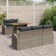 Sonata H Градински Софа Комплект 6 pcs Сив 100 x 55 x 73 см