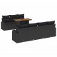 Sonata Set de canapele pentru grădină 8 buc. Negru