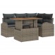 Sonata H Градински Софа Комплект 5 pcs Сив 100 x 55 x 73 см