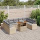 Sonata H Градински Софа Комплект 10 pcs бежово и светлосиво