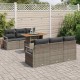 Sonata H Градински Софа Комплект 7 pcs Сив 100 x 55 x 73 см