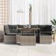 Sonata H Градински Софа Комплект 7 pcs Сив 100 x 55 x 73 см