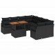 Sonata H Комплект за хранене в градината 9 pcs Черен и кафяв