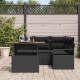 Sonata H Комплект за хранене в градината 5 pcs Черен и кафяв