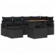 Sonata H Комплект за хранене в градината 7 pcs Черен и кафяв