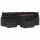 Sonata H Комплект за хранене в градината 7 pcs Черен и кафяв