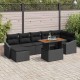 Sonata H Комплект за хранене в градината 8 pcs Черен и кафяв