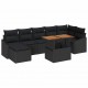 Sonata H Комплект за хранене в градината 8 pcs Черен и кафяв
