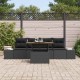 Sonata H Комплект за хранене в градината Черен и кафяв 100 x 55 x 73 см
