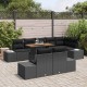 Sonata H Комплект за хранене в градината 9 pcs Черен и кафяв