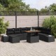 Sonata H Комплект за хранене в градината 9 pcs Черен и кафяв