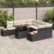Sonata H Комплект за хранене в градината 9 pcs Черен и бежов